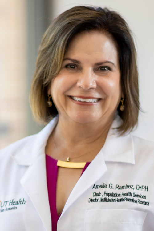 a headshot of Dr. Amelie Rameriz